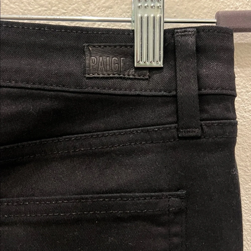 Paige Verdugo Ankle Zip black Skinny Jeans size 26 - Picture 11 of 13